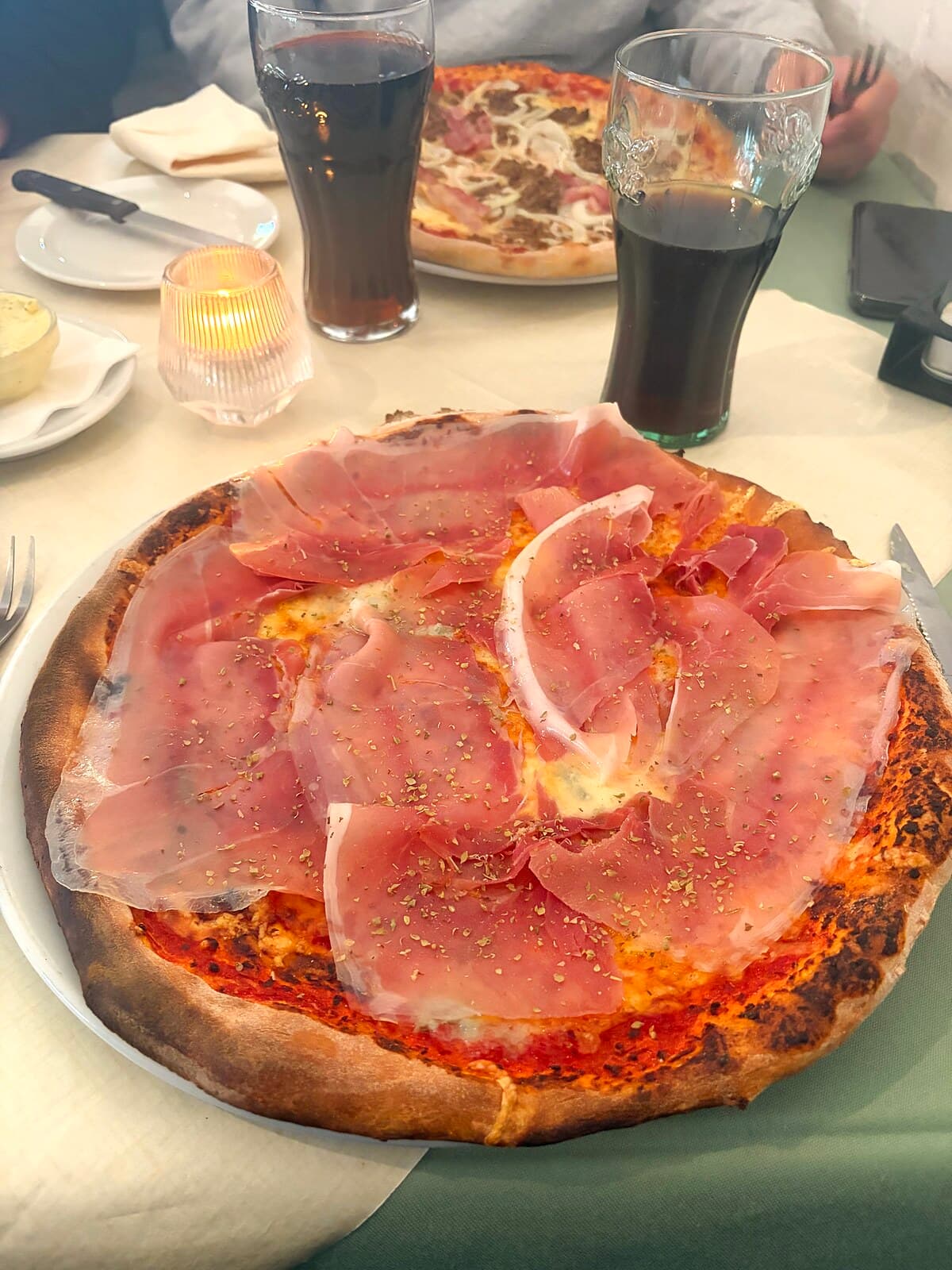 Pizza nærbilde